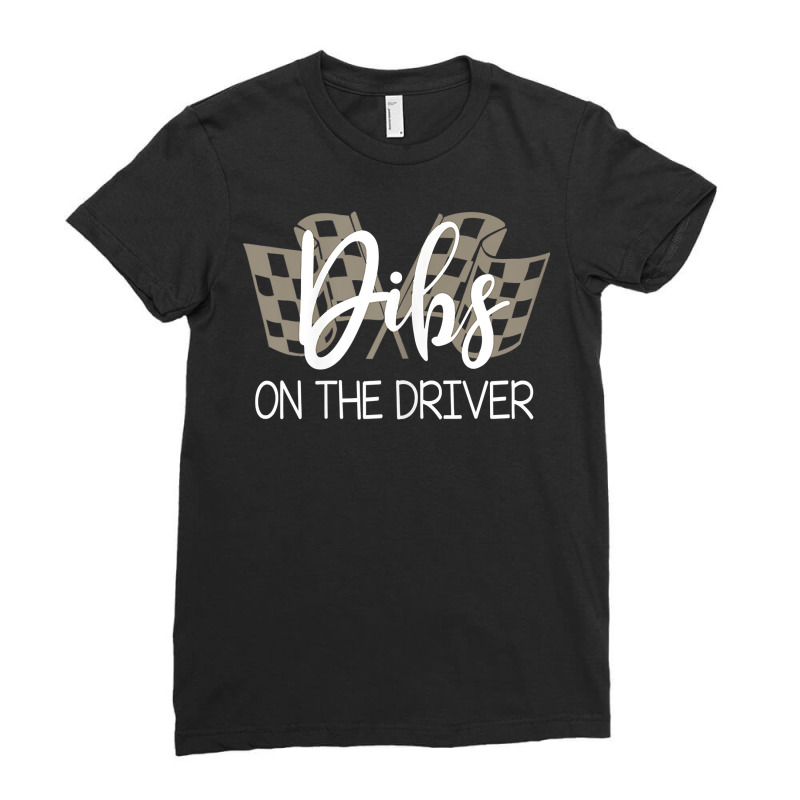 Womens Race Wife Racing Quotes Stock Car Dirt Track Racing T Shirt Ladies Fitted T-Shirt by husserllpr | Artistshot