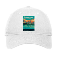 Beautiful Bridge Lake Adjustable Cap | Artistshot