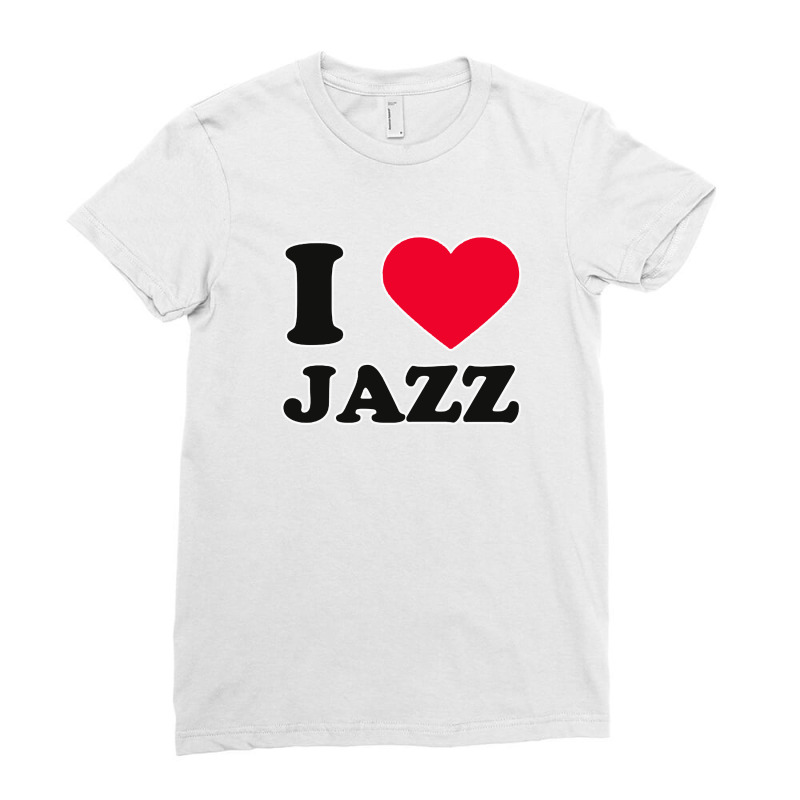 Love Jazz Ladies Fitted T-Shirt by zig street | Artistshot