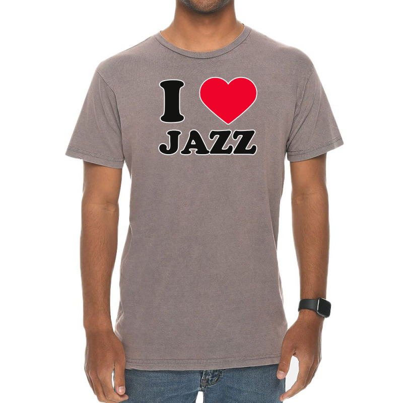 Love Jazz Vintage T-Shirt by zig street | Artistshot