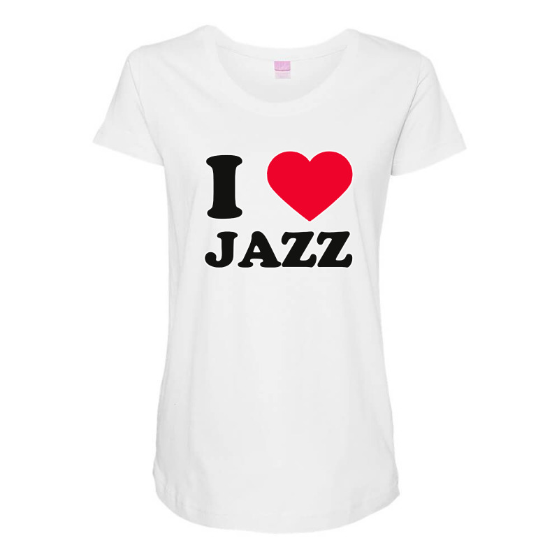 Love Jazz Maternity Scoop Neck T-shirt by zig street | Artistshot