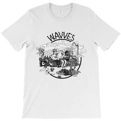 Wavves Band T-shirt Designed By Warning