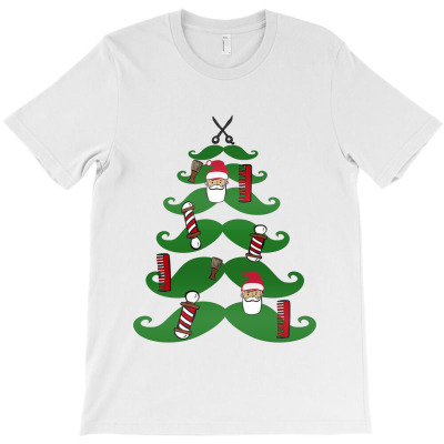 Christmas Tree T-shirt Designed By Warning