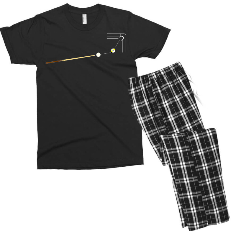 Pool Cue Stick 9 Ball Shot Into Billiards Table Pocket T Shirt Men's T-shirt Pajama Set | Artistshot