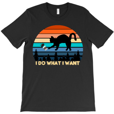 I Do What I Want Funny T-shirt Designed By Gary B Boswell