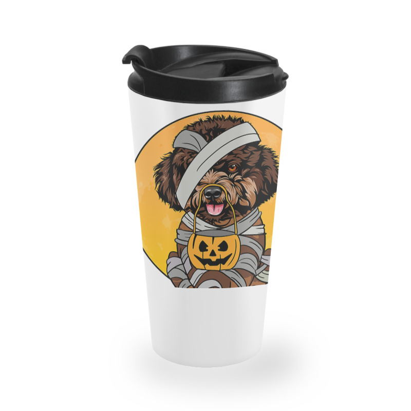 Poodle Dog Cute Halloween Costume Dog Lover Design 103 Travel Mug | Artistshot