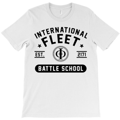 International Fleet  Battle School T-shirt Designed By Gary B Boswell