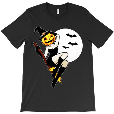 Pumpki Halloween T-shirt Designed By Gary B Boswell