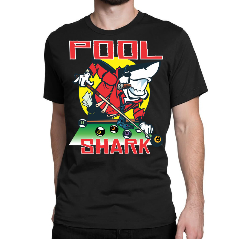 Pool Shark Funny Billiards Eight Ball Nine Ball T Shirt Classic T-shirt | Artistshot