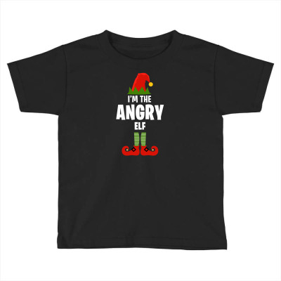 I'm The Angry Elf Toddler T-shirt Designed By Killakam
