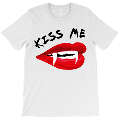 Kiss Me T-shirt Designed By Gary B Boswell