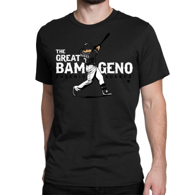 Custom Officially Licensed Eugenio Suarez The Great Bam Geno T Shirt  Cropped Sweater By Custom-designs - Artistshot