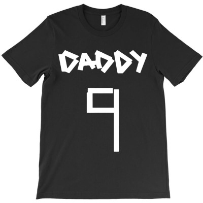 No 9 Daddy T-shirt Designed By Gary B Boswell