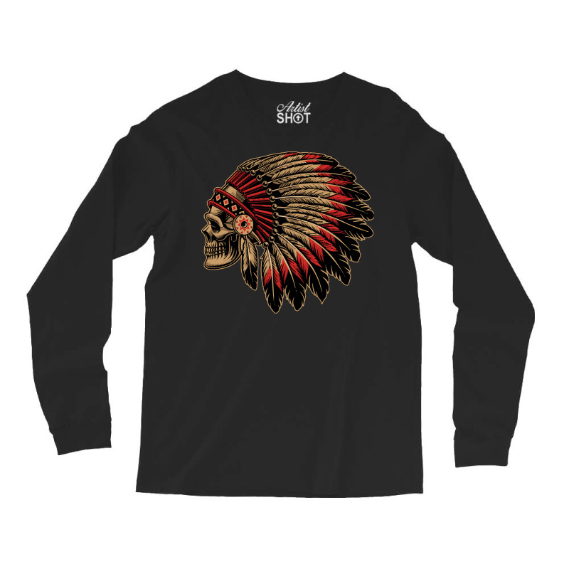 Native American T  Shirt Native T  Shirt Long Sleeve Shirts by sliceshit | Artistshot