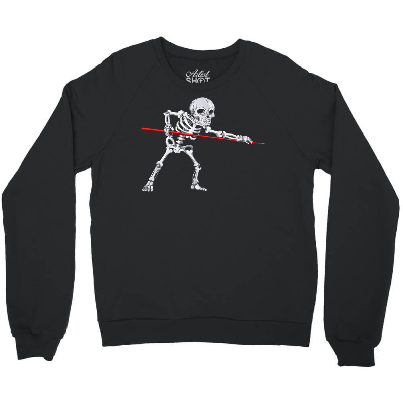 Skeleton Billiards Billiard Pool Snooker Halloween T Shirt Crewneck Sweatshirt | Artistshot