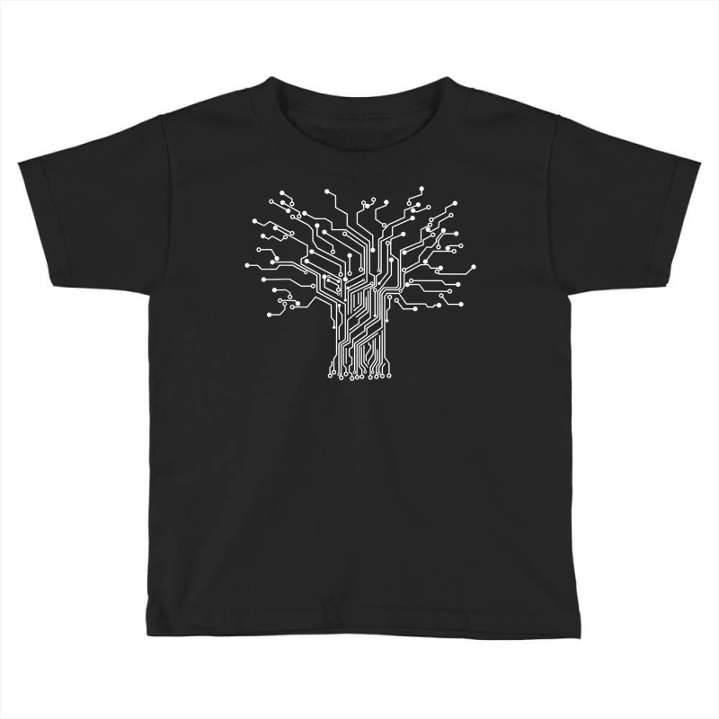 Electronics Technician Binary Tree   Electrical Engineer T Shirt Toddler T-shirt by survisgn | Artistshot