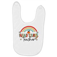 Head Start Teacher Rainbow Early Head Start Teachers T Shirt Baby Bibs | Artistshot