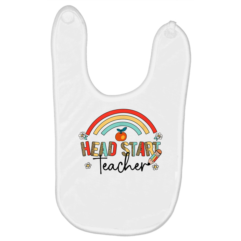 Head Start Teacher Rainbow Early Head Start Teachers T Shirt Baby Bibs by yepesfoloudeni | Artistshot