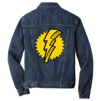 Lightning Bolt Men Denim Jacket | Artistshot