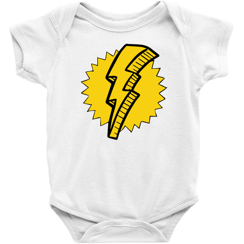 Lightning Bolt Baby Bodysuit by MegaAgustina | Artistshot