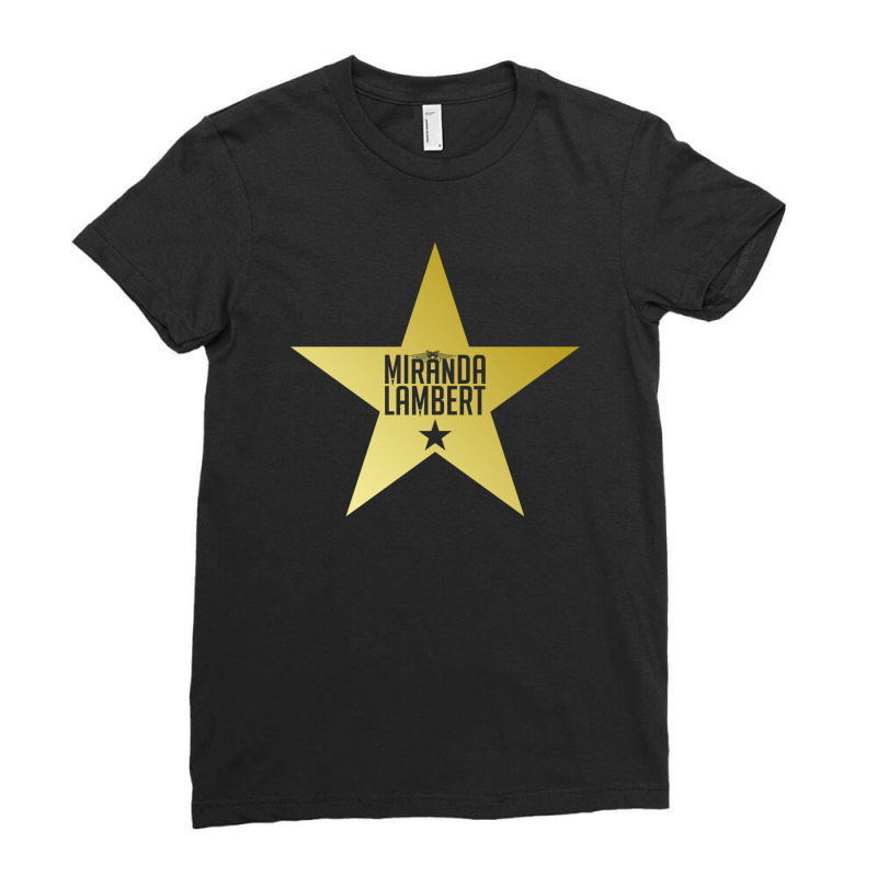 Miranda Lambert Star 2 Ladies Fitted T-Shirt by mickey | Artistshot