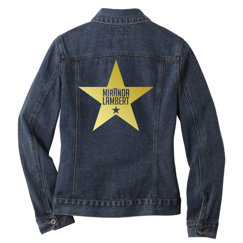 Miranda Lambert Star 2 Ladies Denim Jacket by mickey | Artistshot