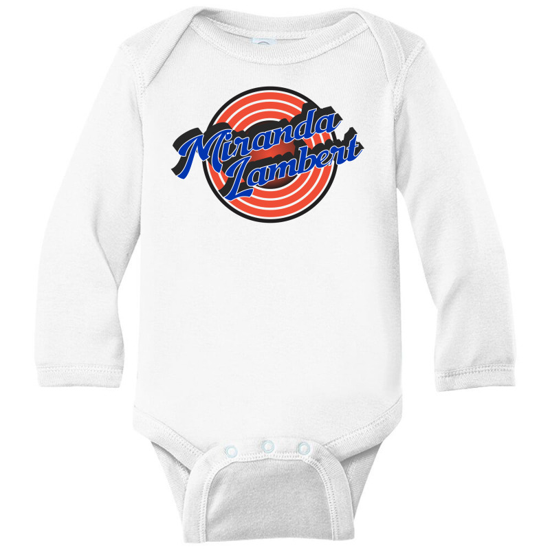 Miranda Lambert 1 Long Sleeve Baby Bodysuit by mickey | Artistshot