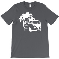 Camper Surf Club T Shirt Campervan Top Geek Van Surf Rad Festival 366 