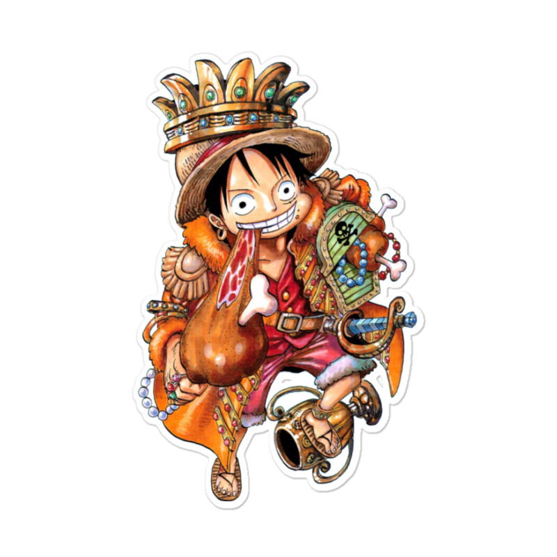 One Piece Anime - Luffy Stainless Steel Water Bottle. By Artistshot