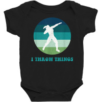 Track And Field Women's Shot Put Thrower T Shirt Baby Bodysuit | Artistshot