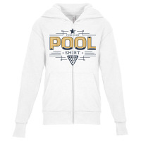 This Is My Pool Billiards Snooker Gambling T Shirt Youth Zipper Hoodie | Artistshot