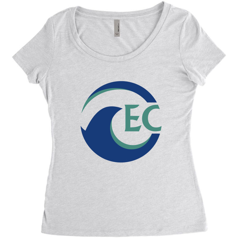 Eckerd College Tritons Women's Triblend Scoop T-shirt by DelilahAgnes | Artistshot