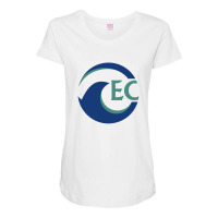 Eckerd College Tritons Maternity Scoop Neck T-shirt | Artistshot