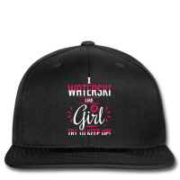 Waterskiing Waterski Like A Girl Water Skiing Ski Apparel T Shirt Printed Hat | Artistshot