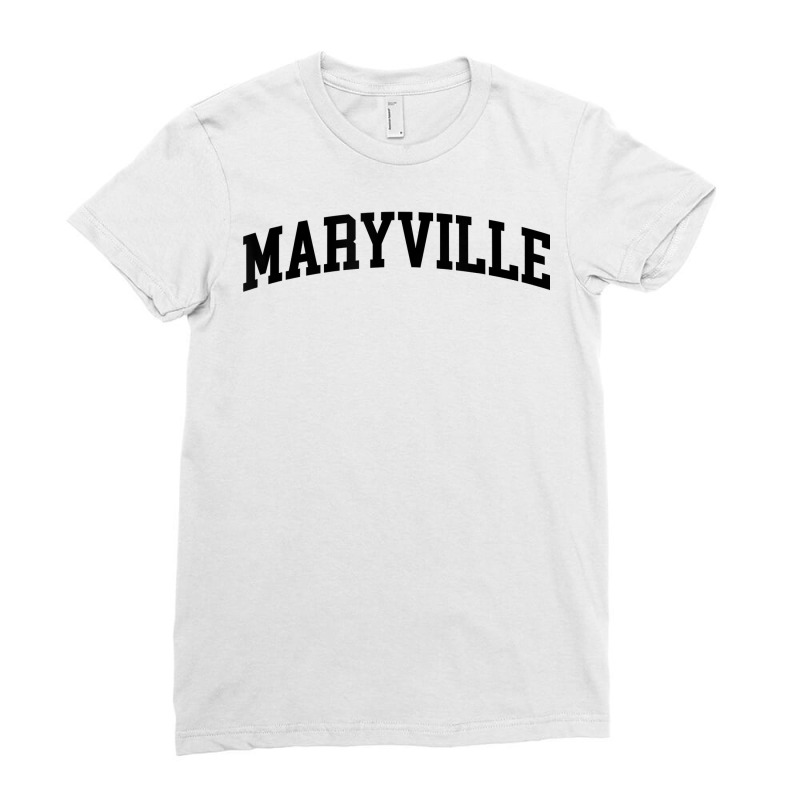 Maryville Athletic Arch College University Alumni T Shirt Ladies Fitted T-Shirt by dornakgb | Artistshot