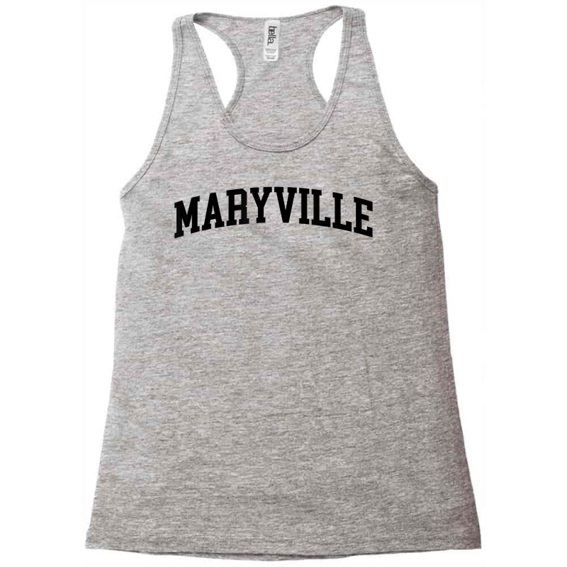 Maryville Athletic Arch College University Alumni T Shirt Racerback Tank by dornakgb | Artistshot