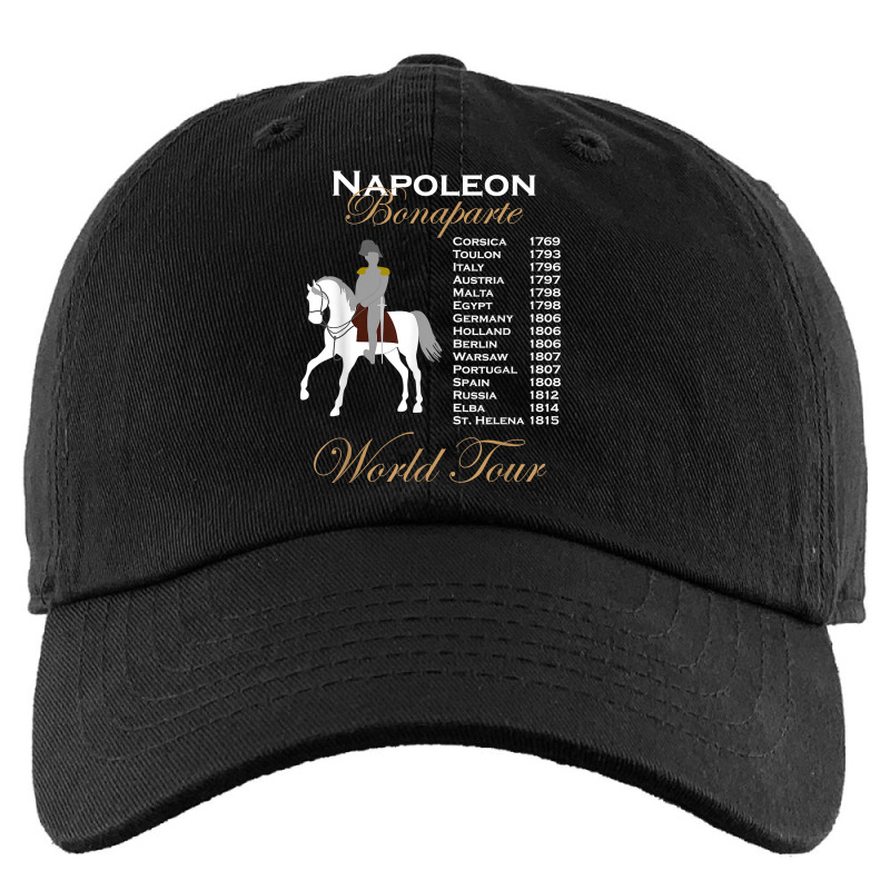 Funny Napoleon Bonaparte History World Tour Timeline Gift T Shirt Kids Cap by agueron | Artistshot