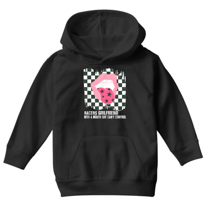 Racers Girlfriend Dirt Track Racing Stock Car Racetrack Gear T Shirt Youth Hoodie by yepesfoloudeni | Artistshot