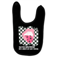 Racers Girlfriend Dirt Track Racing Stock Car Racetrack Gear T Shirt Baby Bibs | Artistshot