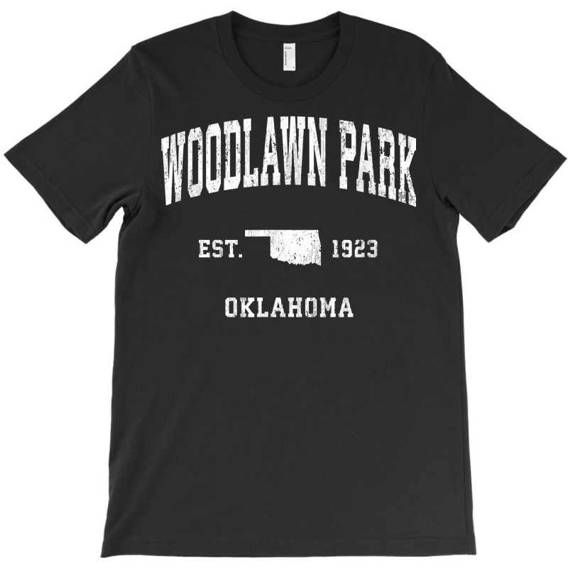 Woodlawn Park Oklahoma Ok Vintage Athletic Sports Design T Shirt T-shirt | Artistshot