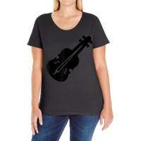 Violin Instrument T Shirt Ladies Curvy T-shirt | Artistshot