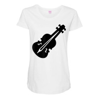 Violin Instrument T Shirt Maternity Scoop Neck T-shirt | Artistshot