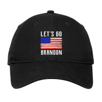 Let's Go Brandon Shirt Conservative American Flag Adjustable Cap | Artistshot