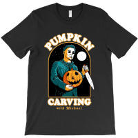 Halloween Pumpkin Carving T-shirt | Artistshot