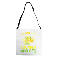 Lemonade Stand Founder And Ceo Lemon Juice Boss T Shirt Adjustable Strap Totes | Artistshot