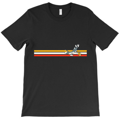 Retro Stripes T-shirt Designed By Wildern