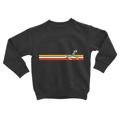 Retro Stripes Toddler Sweatshirt Designed By Wildern