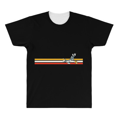 Retro Stripes All Over Men's T-shirt Designed By Wildern