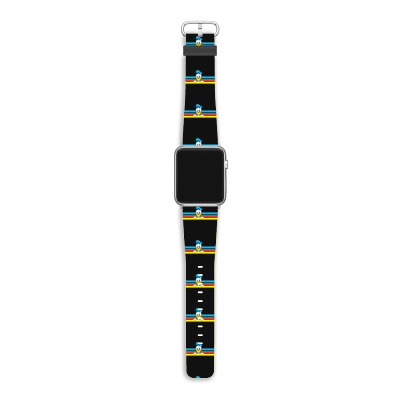 Retro Stripe Apple Watch Band Designed By Wildern