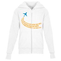 Phonetic Alphabet  Pilot Airplane T Shirt Youth Zipper Hoodie | Artistshot